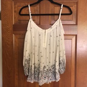 Boho Summer Off-The-Shoulder Blouse